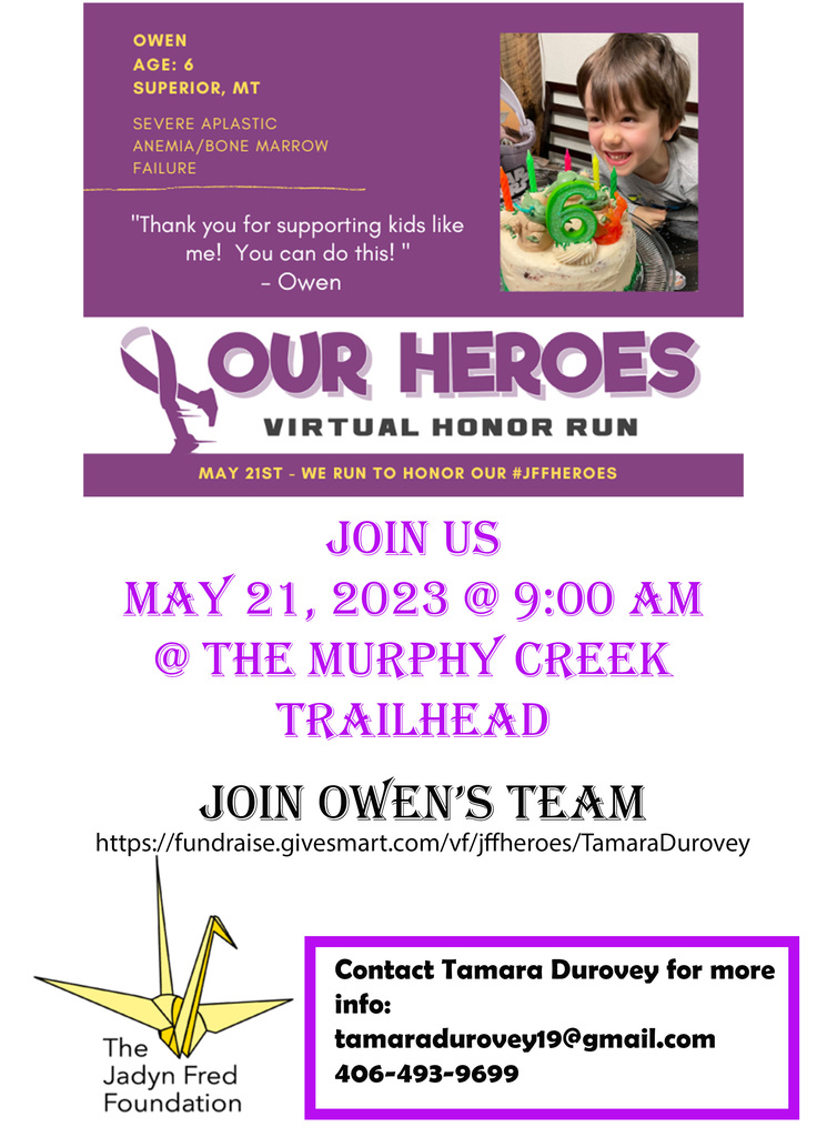 Our Heros Flyer